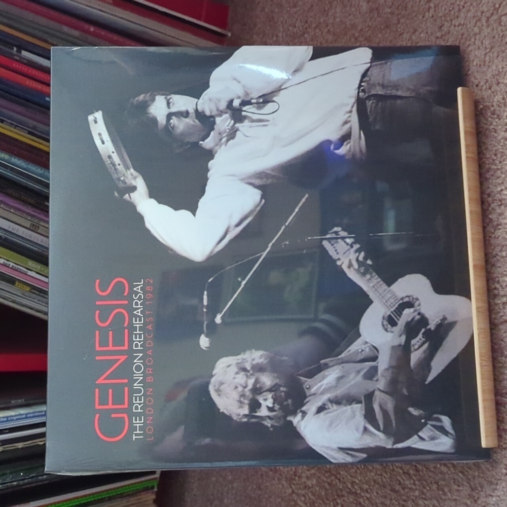 Genesis - The Reunion Rehearsal London '82 Vinyl Record 2lp